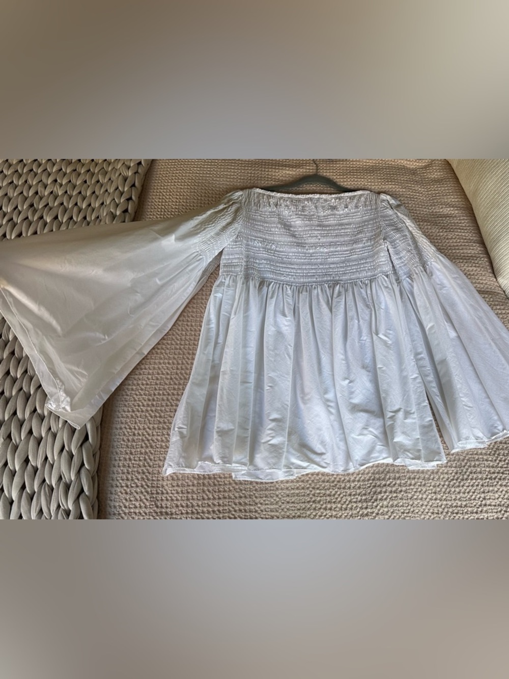 The Row White Blouse